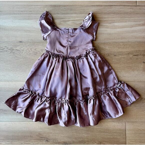 NWT Joyfolie Mia Joy Toddler Girl Rory Mauve Dress 4 - Picture 5 of 5